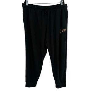 Nike‎ Standard Fit Mid Rise Sweatpants Black Women’s 1X NWT